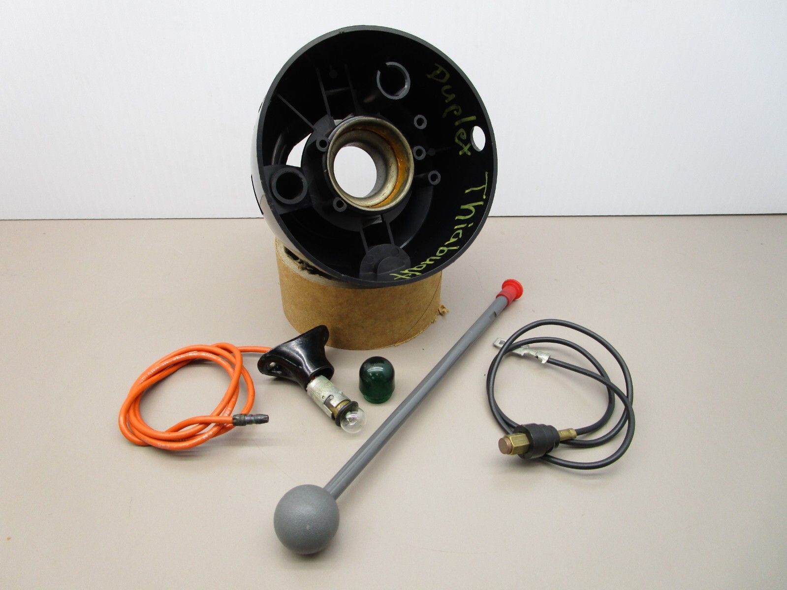 TRW Turn Signal Housing with Switch Lever for Ross Steering Column Black/Plastic