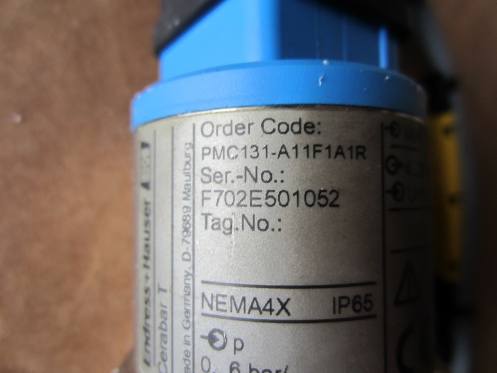 30 Day WARRANTY Endress & Hauser PMC131-A11F1A1R Transducer
