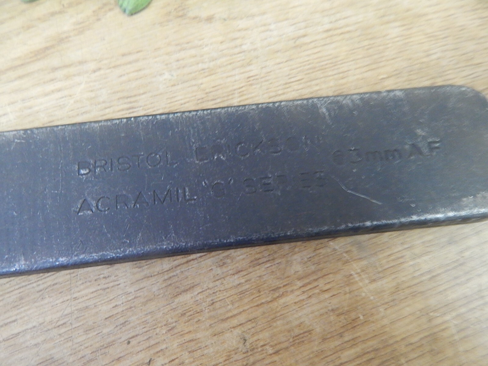 Bristol Erickson Acramil 63mm G Ser Machine Tool Spanner *FREE SHIPPING*