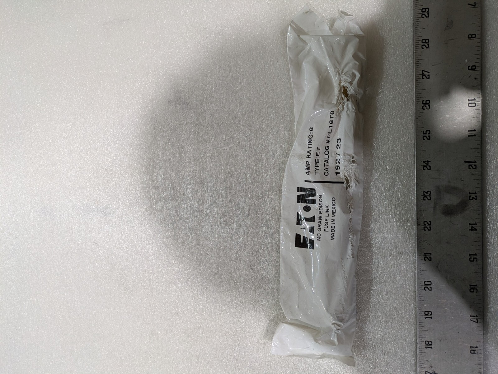 Eaton FL16T8 Edison Fuse Link Type ET 8 Amp Cooper Power Medium Voltage OEM