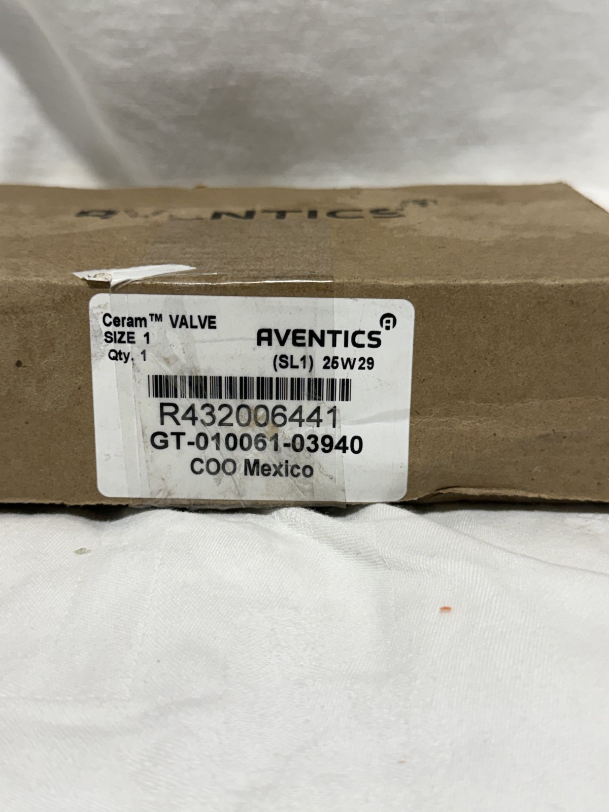 Aventics R432006441 Ceram Valve Size 1 Solenoid 24VDC GT-010061-03940 Rexroth Ne
