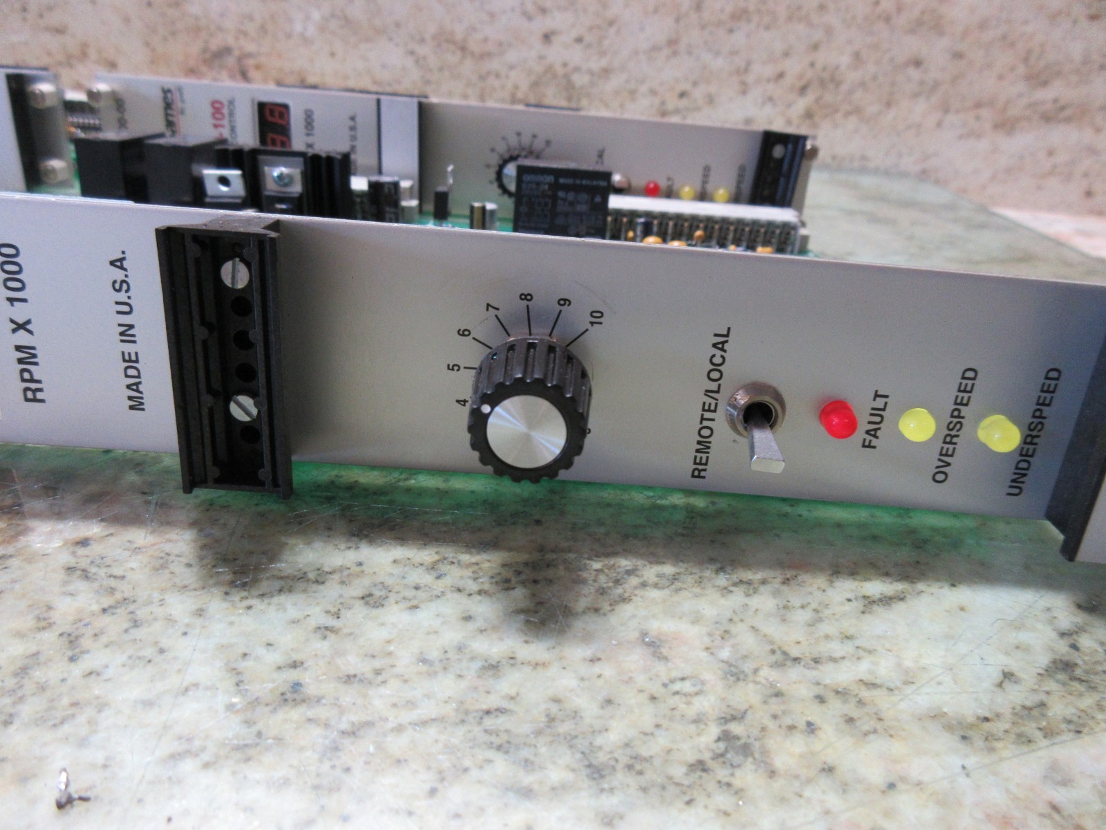 SAMES POWER SPEED CONTROL UNIT BSC-100 63-1400-00 72-1386-00 REV.F CNC