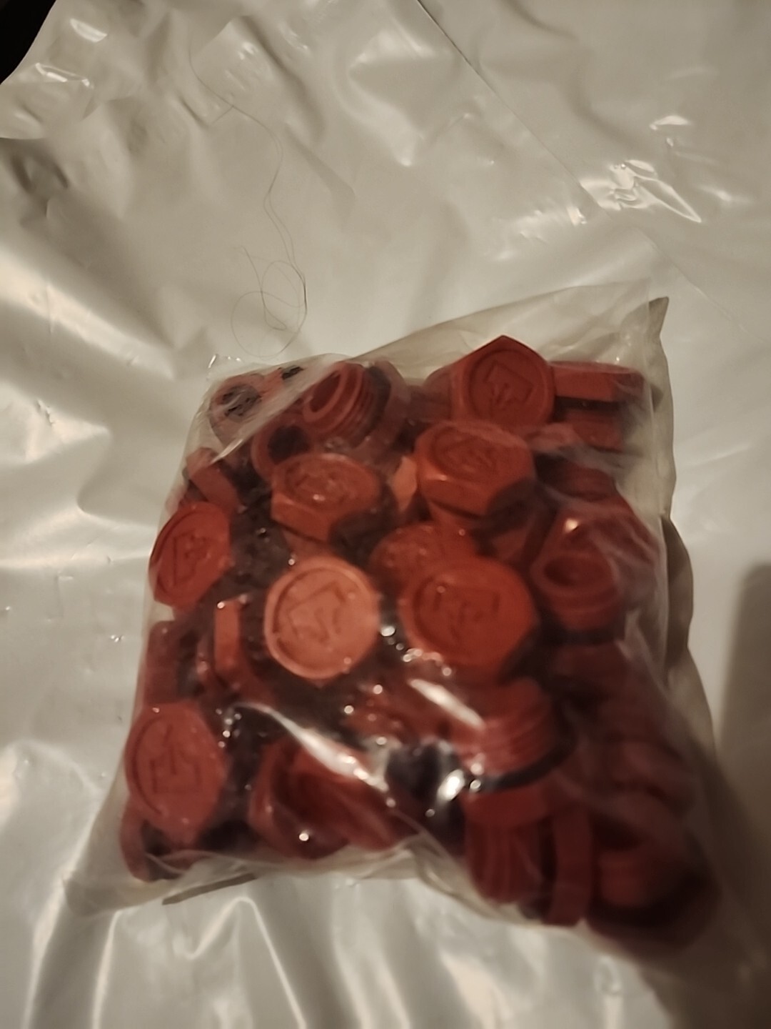 J.W. WINCO 50GLE4 EN 740 Oil Plastic Red Fluid Drain Plugs [Pack Of 50] #64
