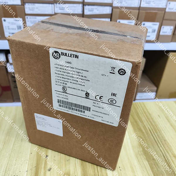 Brand New 140G-J3F3-D20 250A Frame Molded Case Circuit Breaker For Power Cabinet