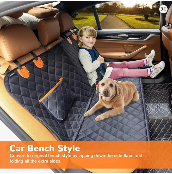 Dog Car Seat Cover Waterproof Pet Dog Carriers Travel Mat Hammock For Small…..