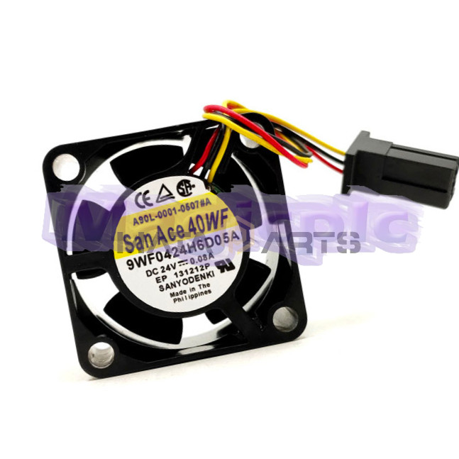 for Fanuc A90L-0001-0507#A 9WF0424H6D05A DC24V 0.08A fan 40*40*20mm 3Pin (1Pcs)