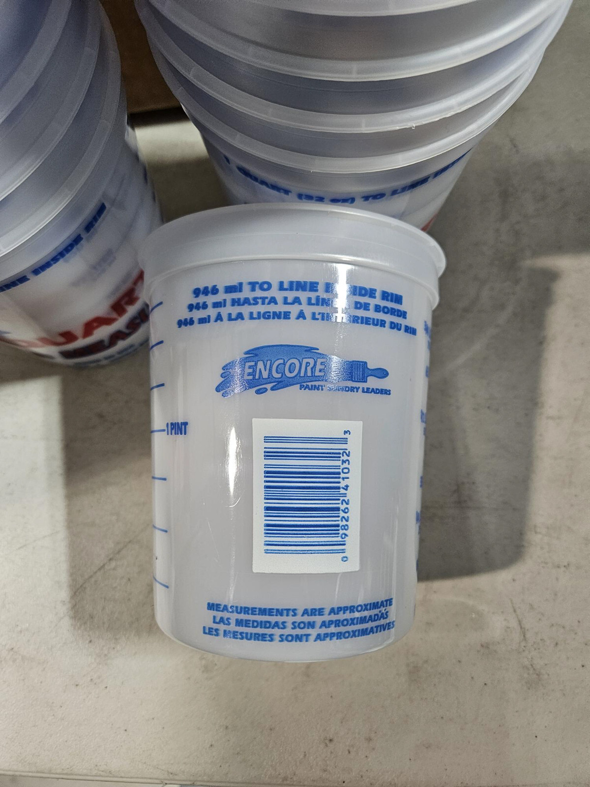 2FCA3 Mix-N-Measure 1QT Container – Pack of 24