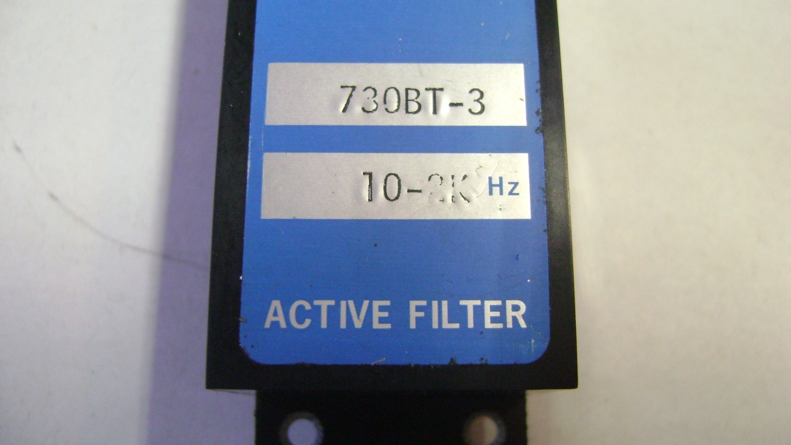 Frequency Devices Active Filter 730BT-3 BIN $34.95 With Free Shipping