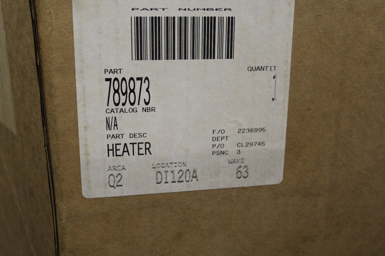 NEW WHIRLPOOL FSP AC HEATER 3KW 230V 11-33-0103B-005 21-3132-03 789873