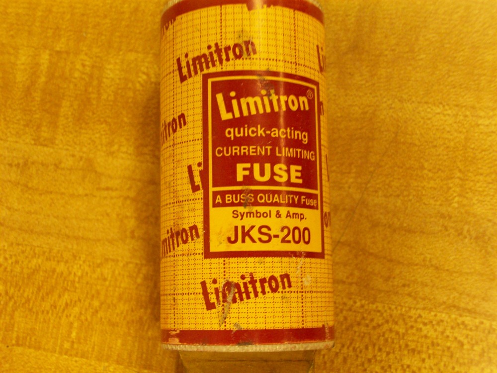 Limitron JKS-200 Cooper Bussmann Quick Acting Fuse JKS200