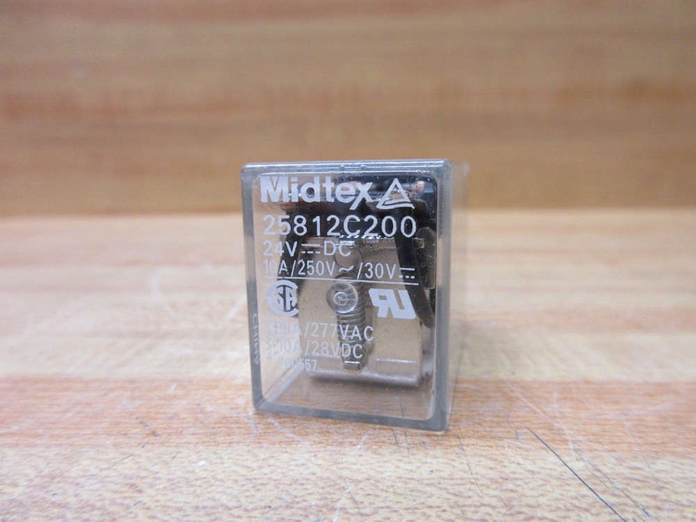 TE Connectivity 25812C200 Midtex Relay (Pack of 3)
