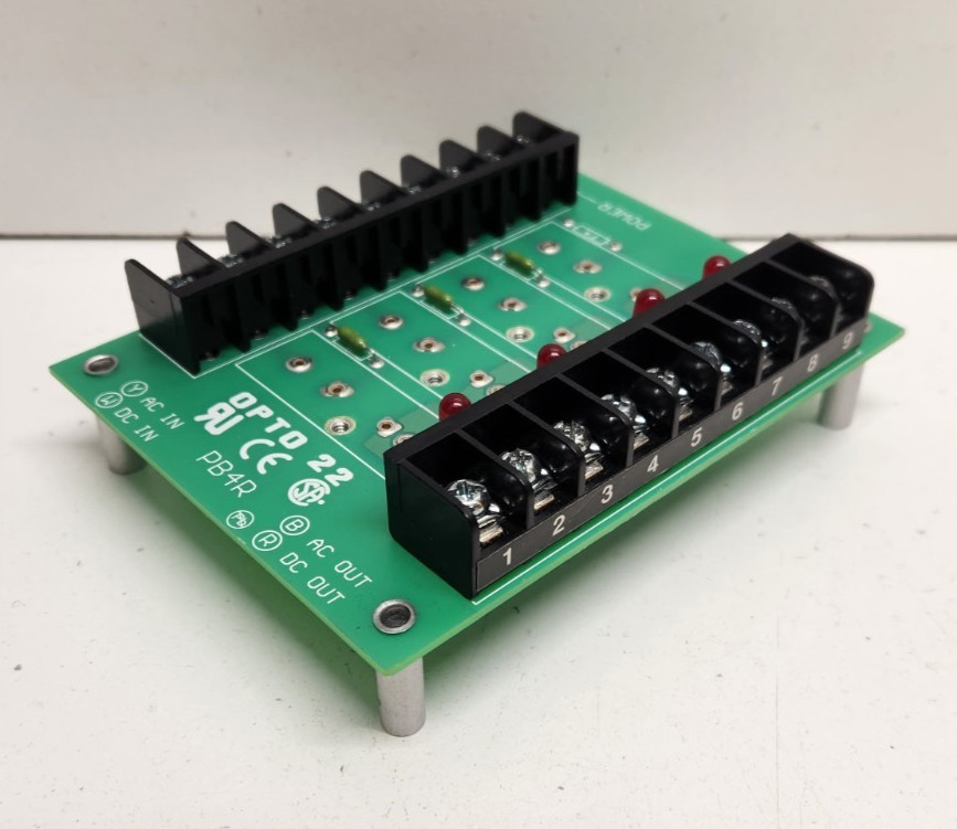 GUARANTEED! OPTO 22 4-CHANN OUTPUT MODULE RACK PB4R