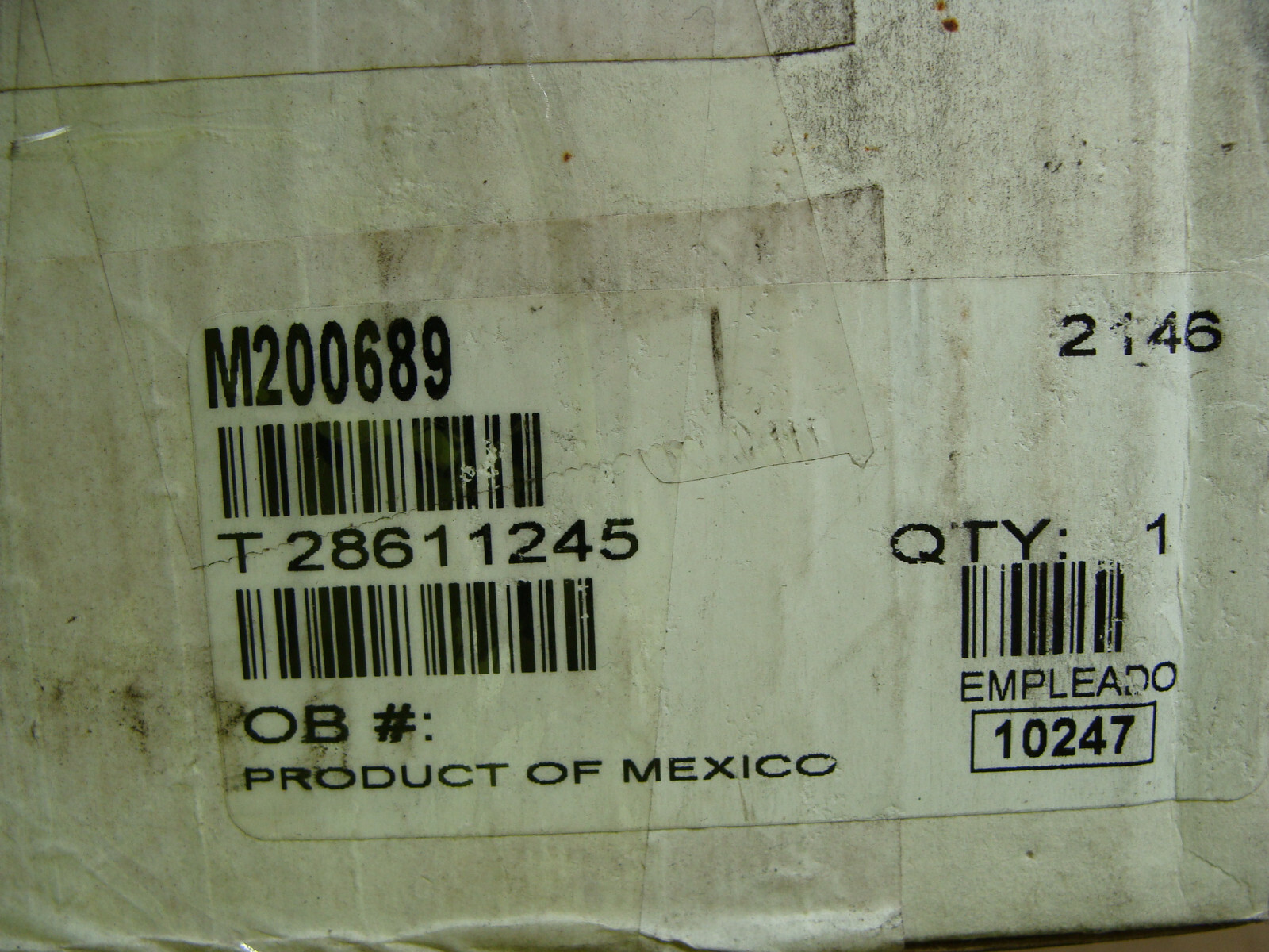ASCO PIPE THREAD ADAPTER KIT M200689 (MISSING HARDWARE, THREADED ADAPTERS ONLY)