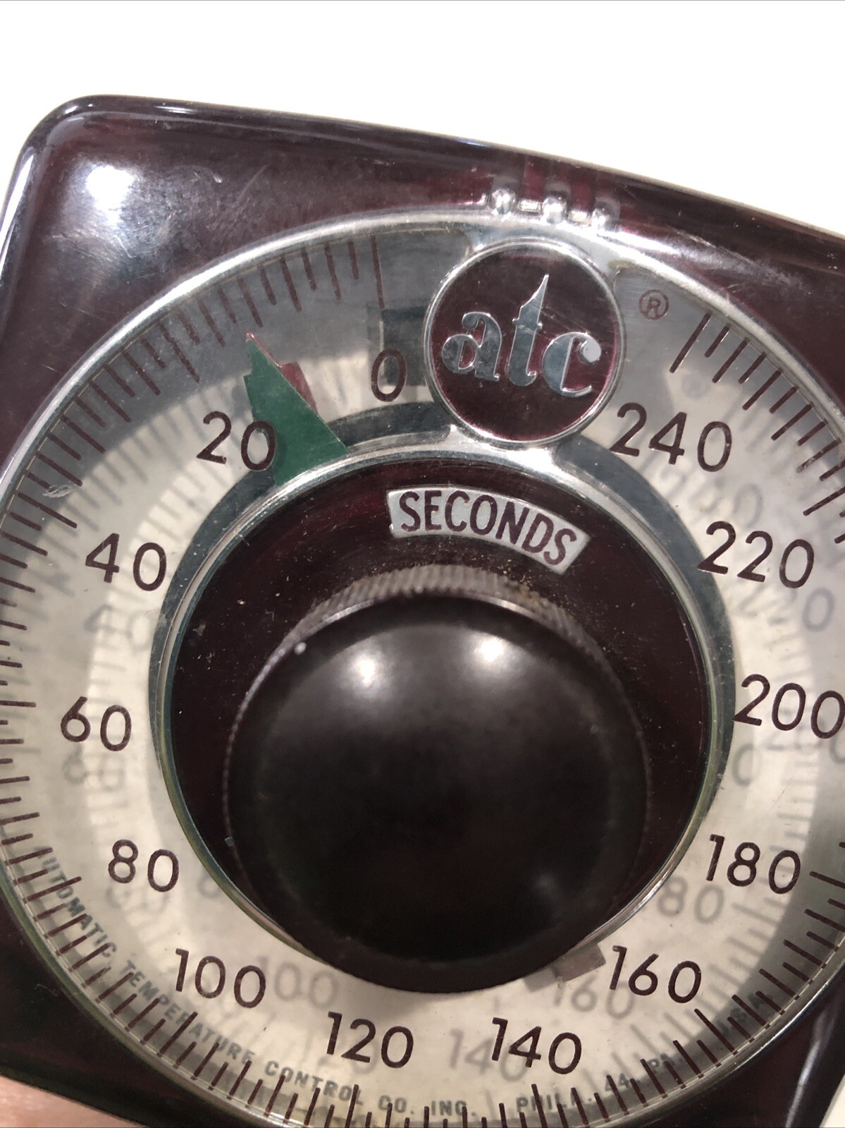ATC ATCOTROL Type 305. 0 – 240 SECOND RESET TIMER. New Old Stock. W/hardware