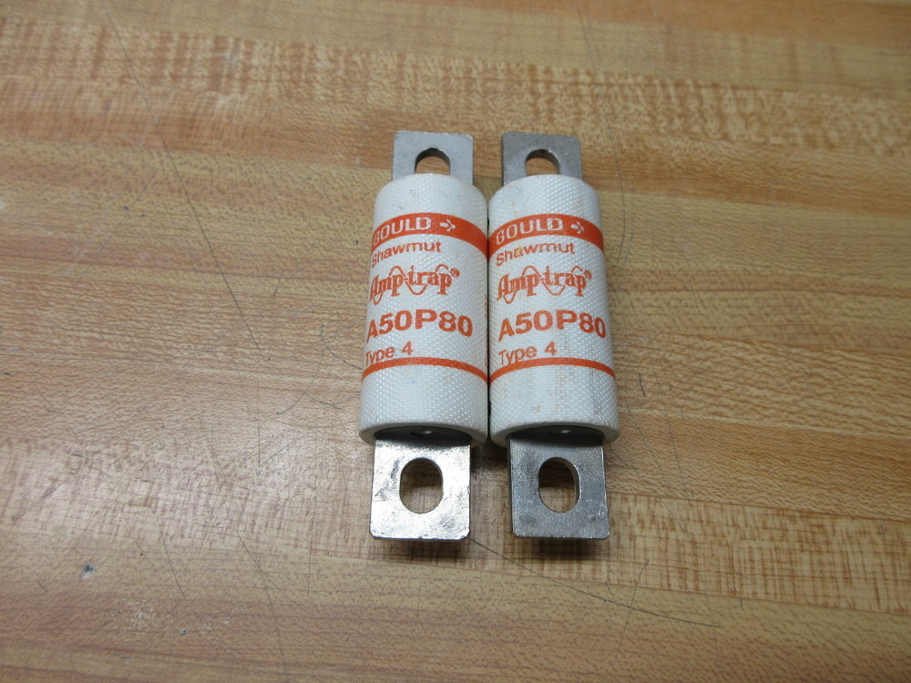 Gould Shawmut Ferraz A50P80-4 Mersen Fuse A50P80 (Pack of 2)