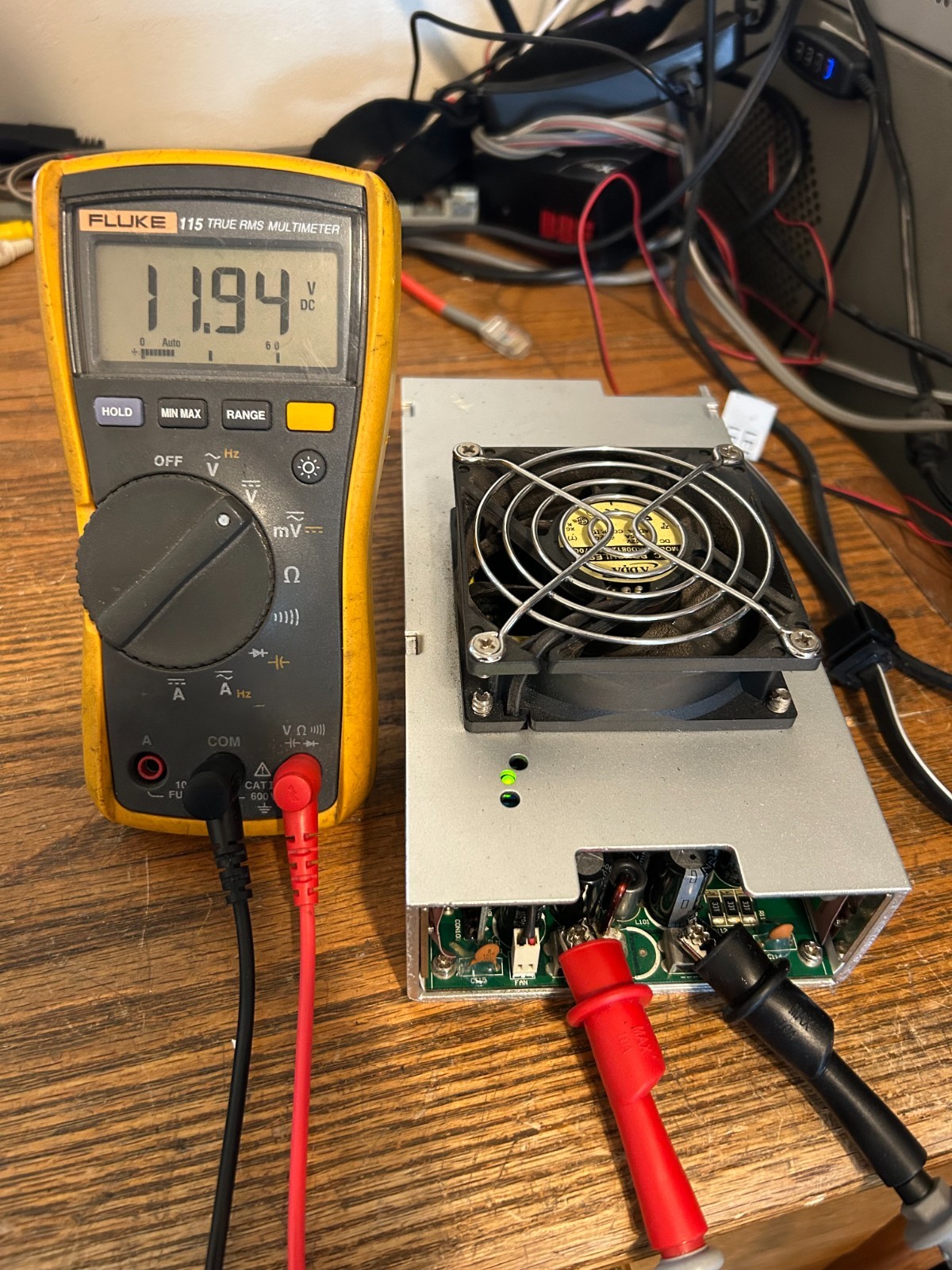 Working 12V, 29A Power Supply, GlobTek GTM9200P35012-S, 350W, from Crestron