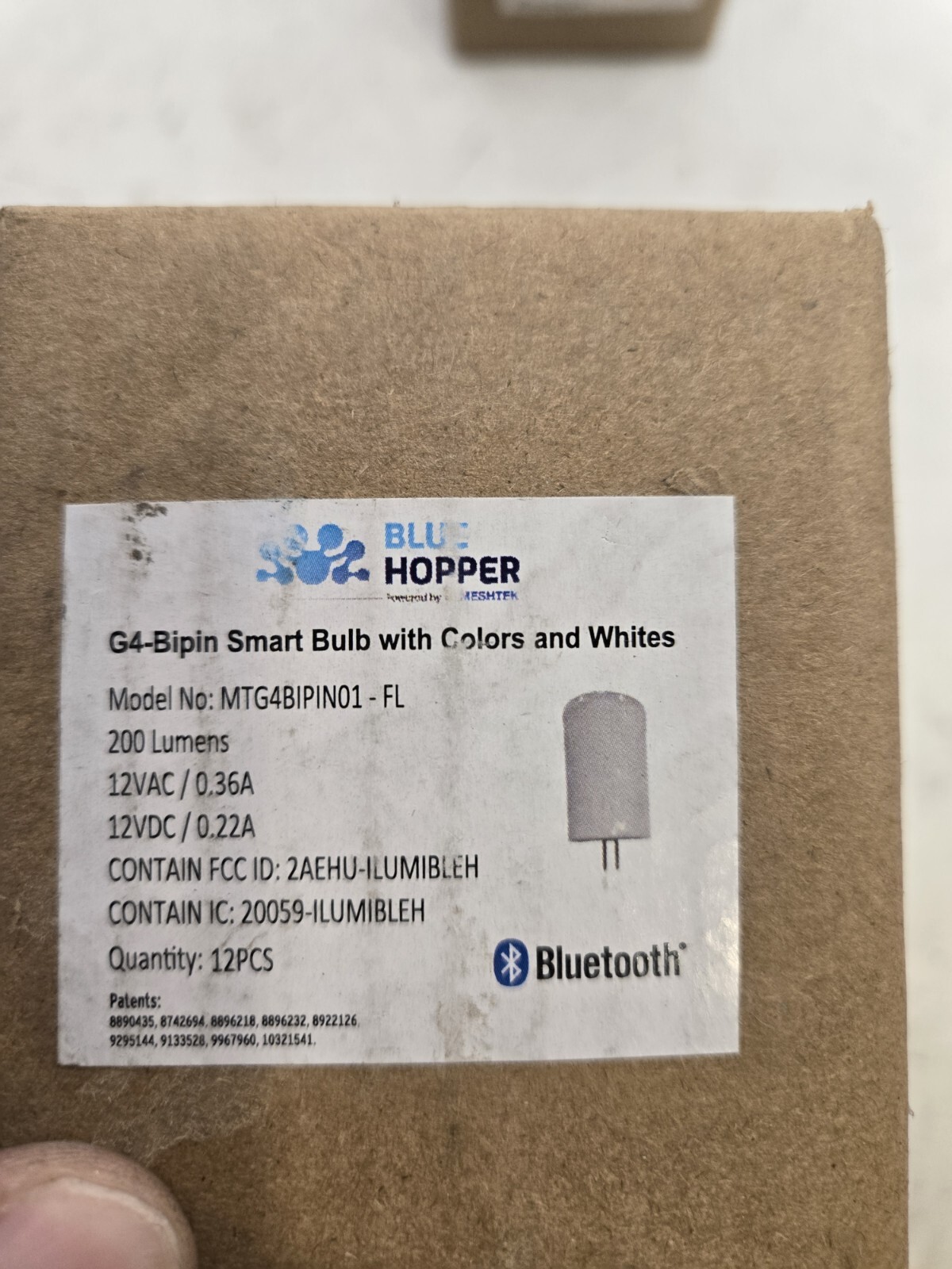 MTG4BIPIN01 – FL Blue Hooper 36 Units
