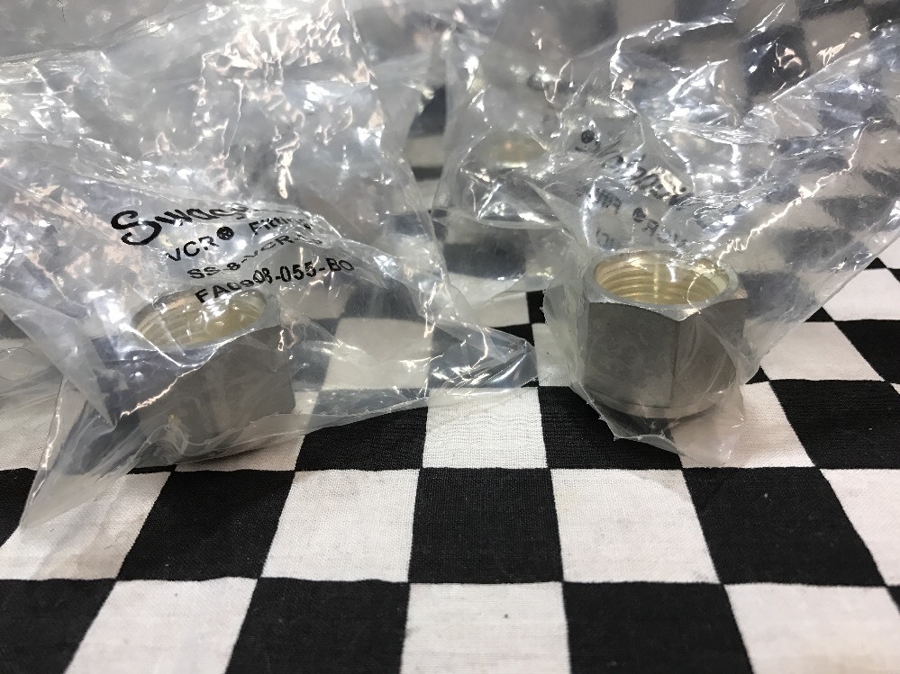 Swagelok VCR Cap 1/2″, SS-8-VCR-CP, SS8VCRCP, LOT OF 40, Shipsameday