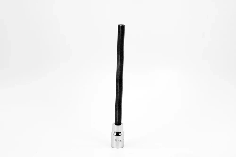 S-K 6 mm 3/8″ Drive Long Hex Chrome Bit SockeT NEW 45956