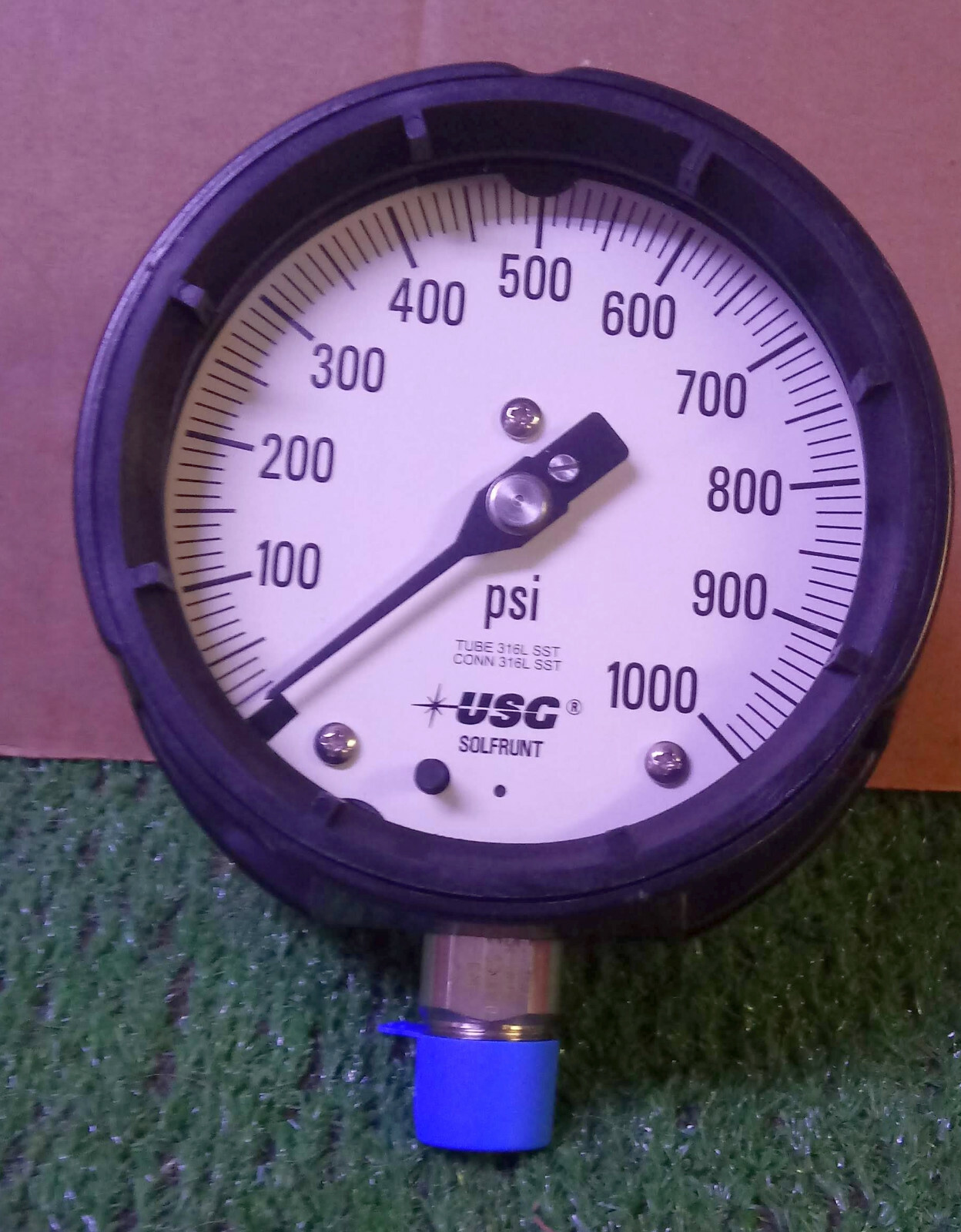 1 NEW AMETEK USG 1981 150032X 4.5″ PRESSURE GAUGE NIB ***MAKE OFFER***