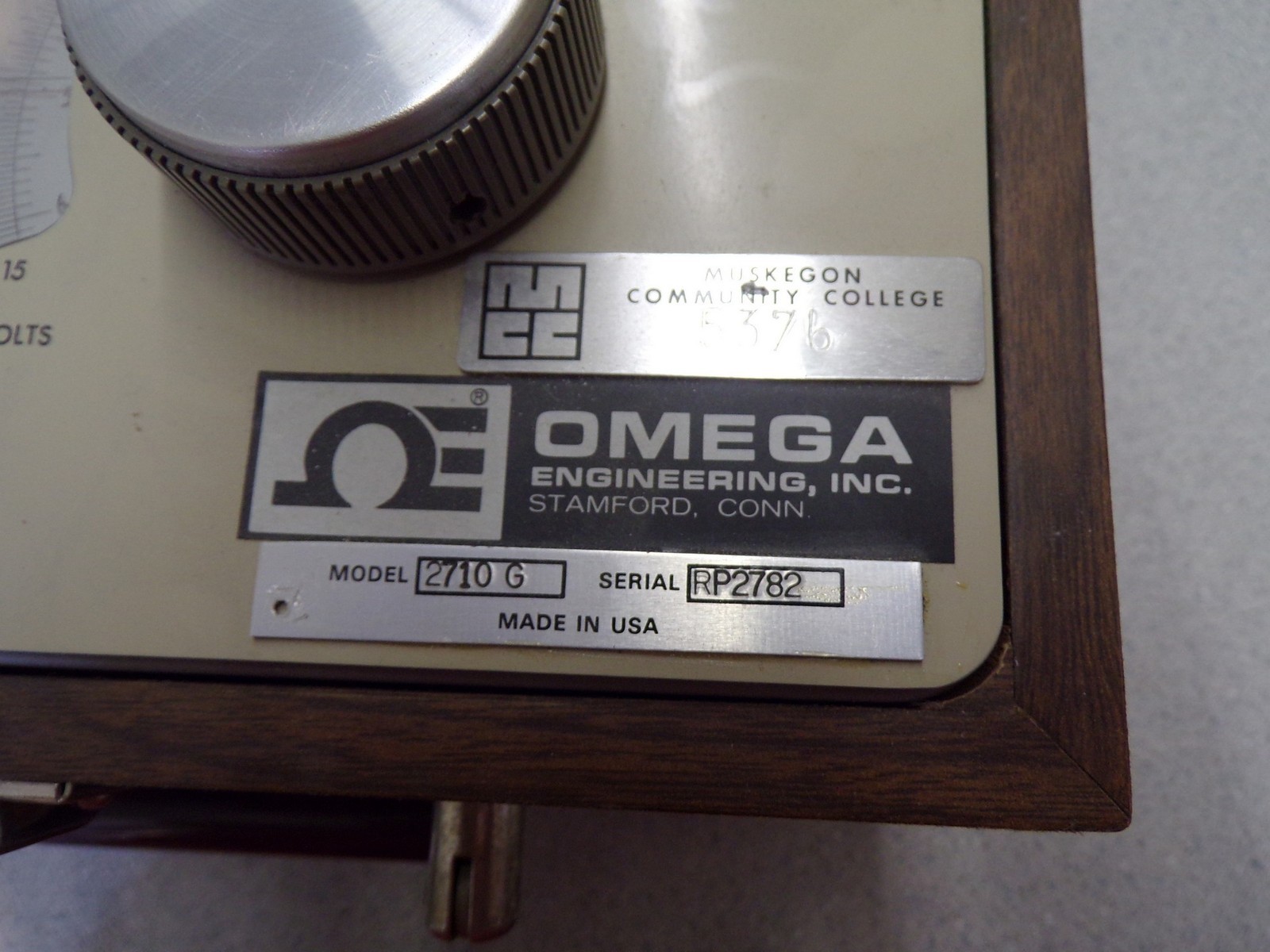 NEW Omega 2710 G RP2782 Test Meter In Case *FREE SHIPPING*