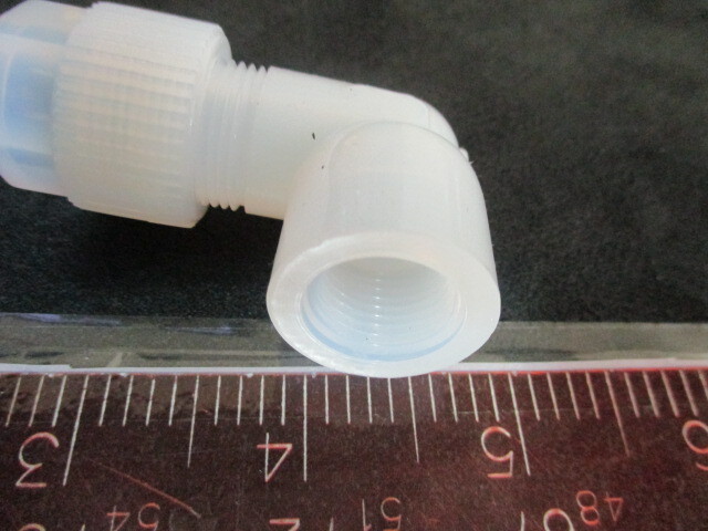 ENTEGRIS-FLUOROWARE FE8-8GN-1 FITTING, FEMALE ELBOW QUICKGRIP FE8-8GN-