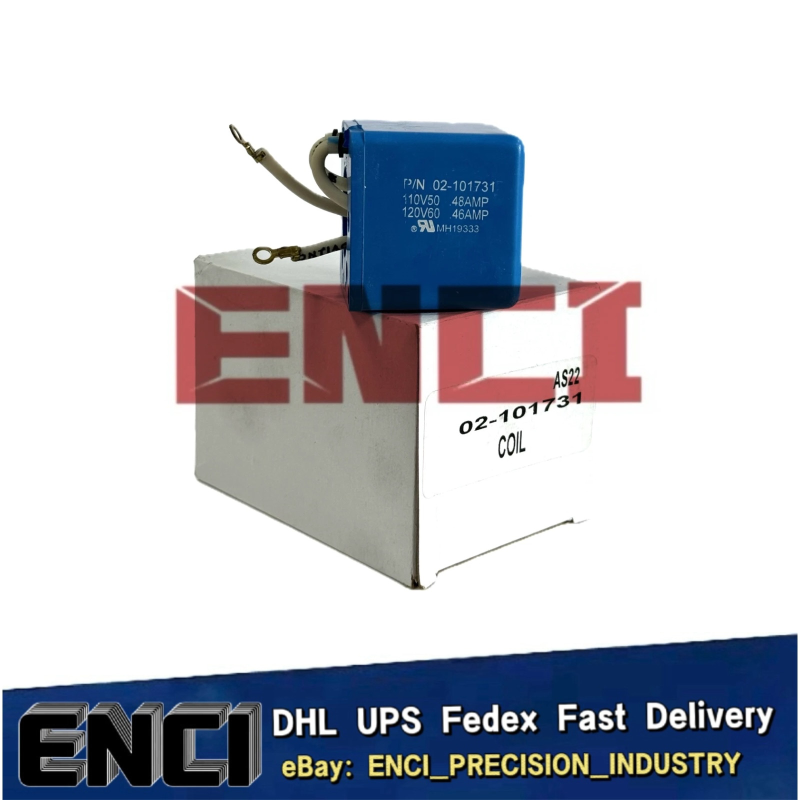 B 120VAC P/N 02-101731 Eaton Vickers (Danfoss) Coil / Made in USA