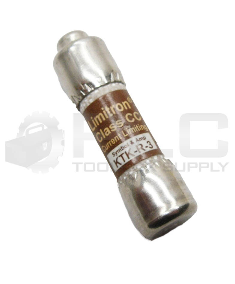 NEW BOX OF 8 BUSSMAN KTK-R-3 LIMITRON FUSE 3A