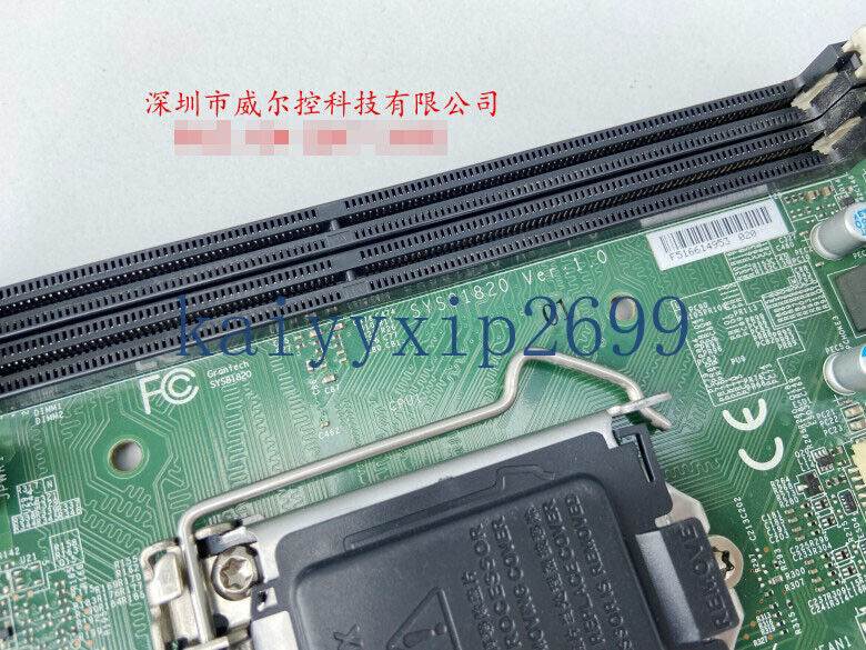 Axiomtek industrial equipment motherboard SYS81820 Ver: 1.0 SYS81820VGA