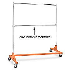 QTY 2 – Add-On Bar for Z-Rack H-2493 (Z Rack not included)