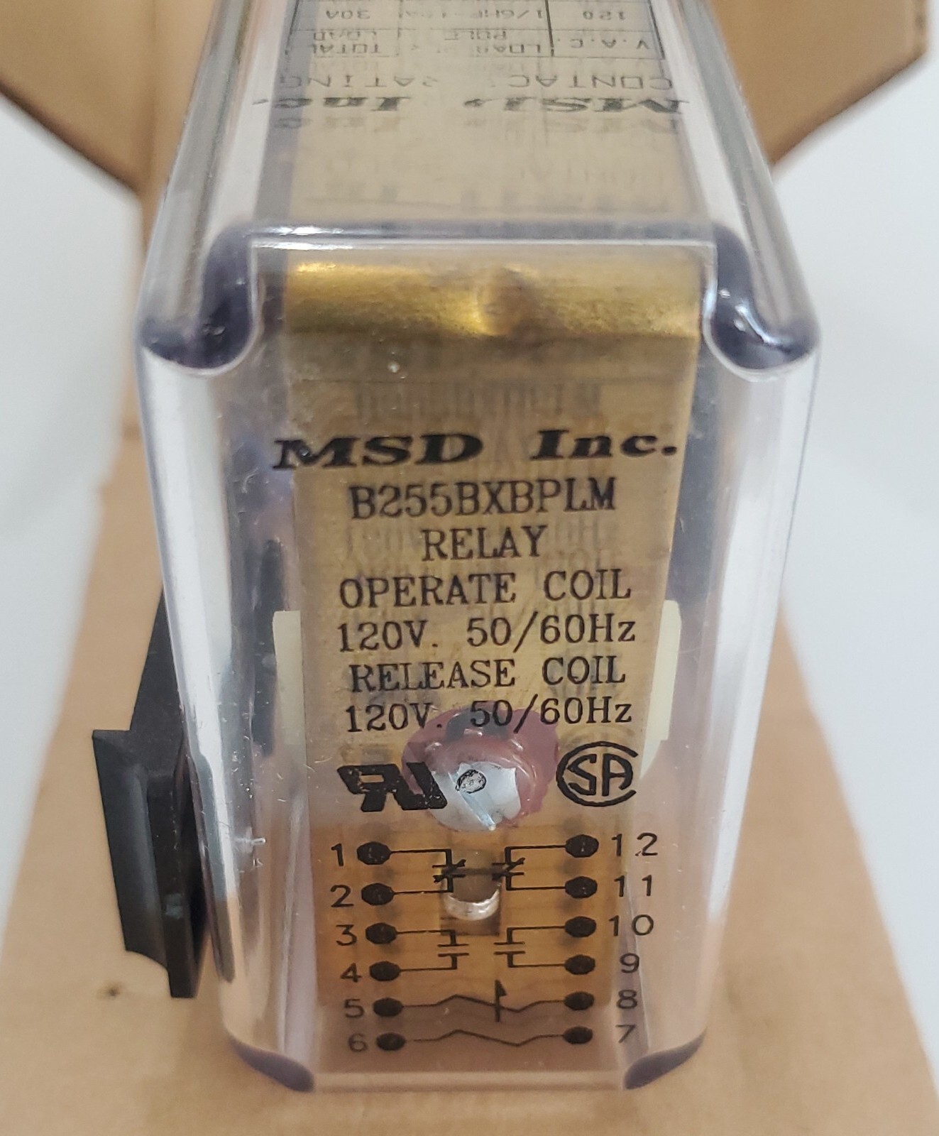 *NEW* Struthers-Dunn B255BXBPLM Heavy Duty Relay 24Vdc Coil 120Vac + Warranty!