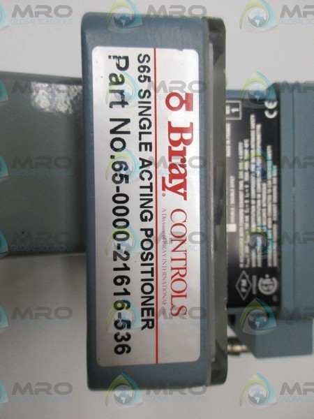 BRAY CONTROLS EBZG-ZN SINGLE ACTING POSITIONER UNMP