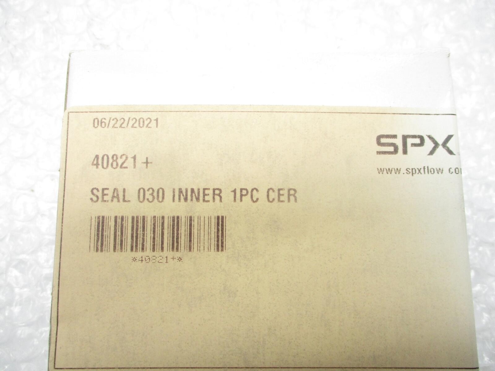 SPX FLOW 40821 030 SEAL NSMP.
