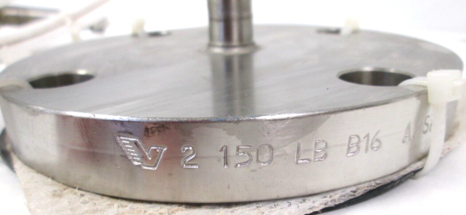 ROSEMOUNT TRANSMITTER, 3051S2TG3A2B11A1AB4M5T1K5, W/ 2″ 150 316 SST FLANGES, WS