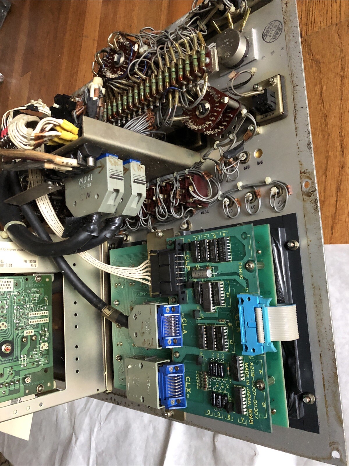 FANUC A02B-0050-C420 CONTROL PANEL,SYSTEM 6T,A860-0200-T021,A61L-0001-0076,BOXAV