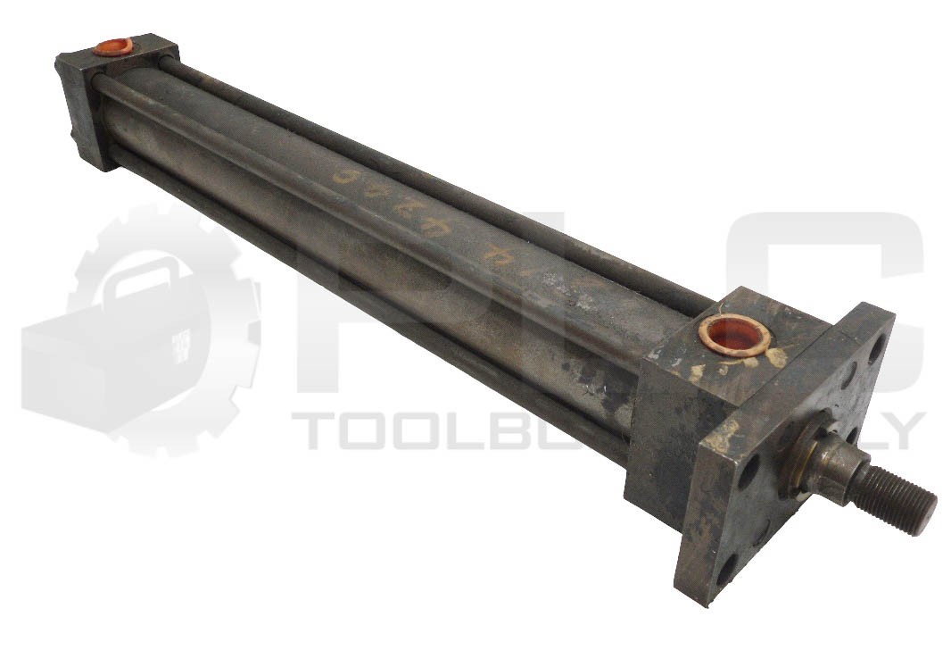 NEW PARKER CJ2HLTS14AC PNEUMATIC CYLINDER, BORE 2.00, STR 17.000