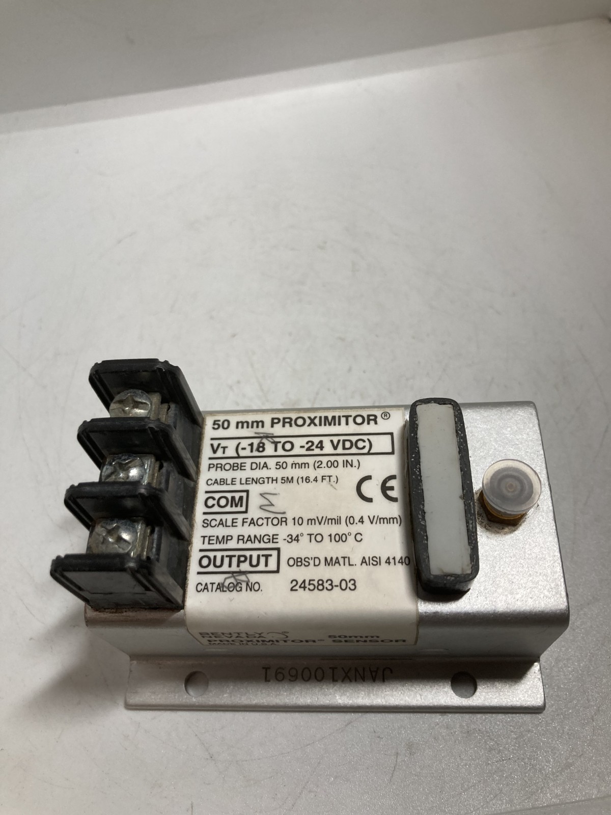 BENTLY NEVADA 24583-03 PROXIMITOR 50MM -28 TO -24VDC NNB