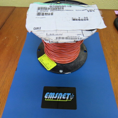 GENERIC 1569-12/65-3-9 Qty of 189 per Lot Hook-Up Wire, UL 1569, 12 AWG, 65 Str