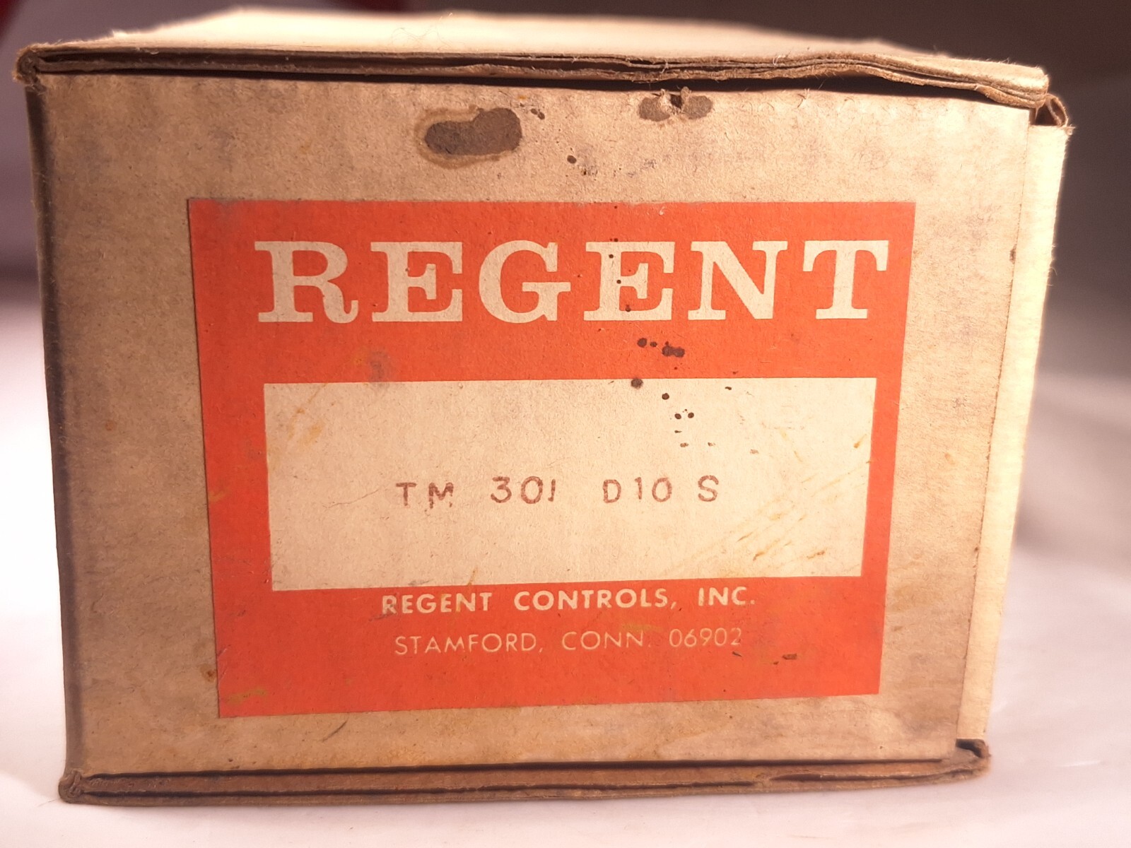 REGENT CONTROLS TM301D10S DELAY TIMER 115VAC 0-10 SEC RANGE