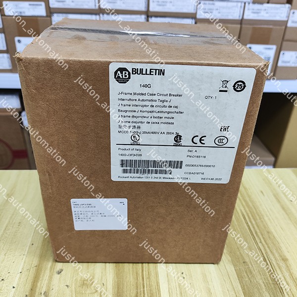 Brand New 140G-J3F3-D20 250A Frame Molded Case Circuit Breaker For Power Cabinet