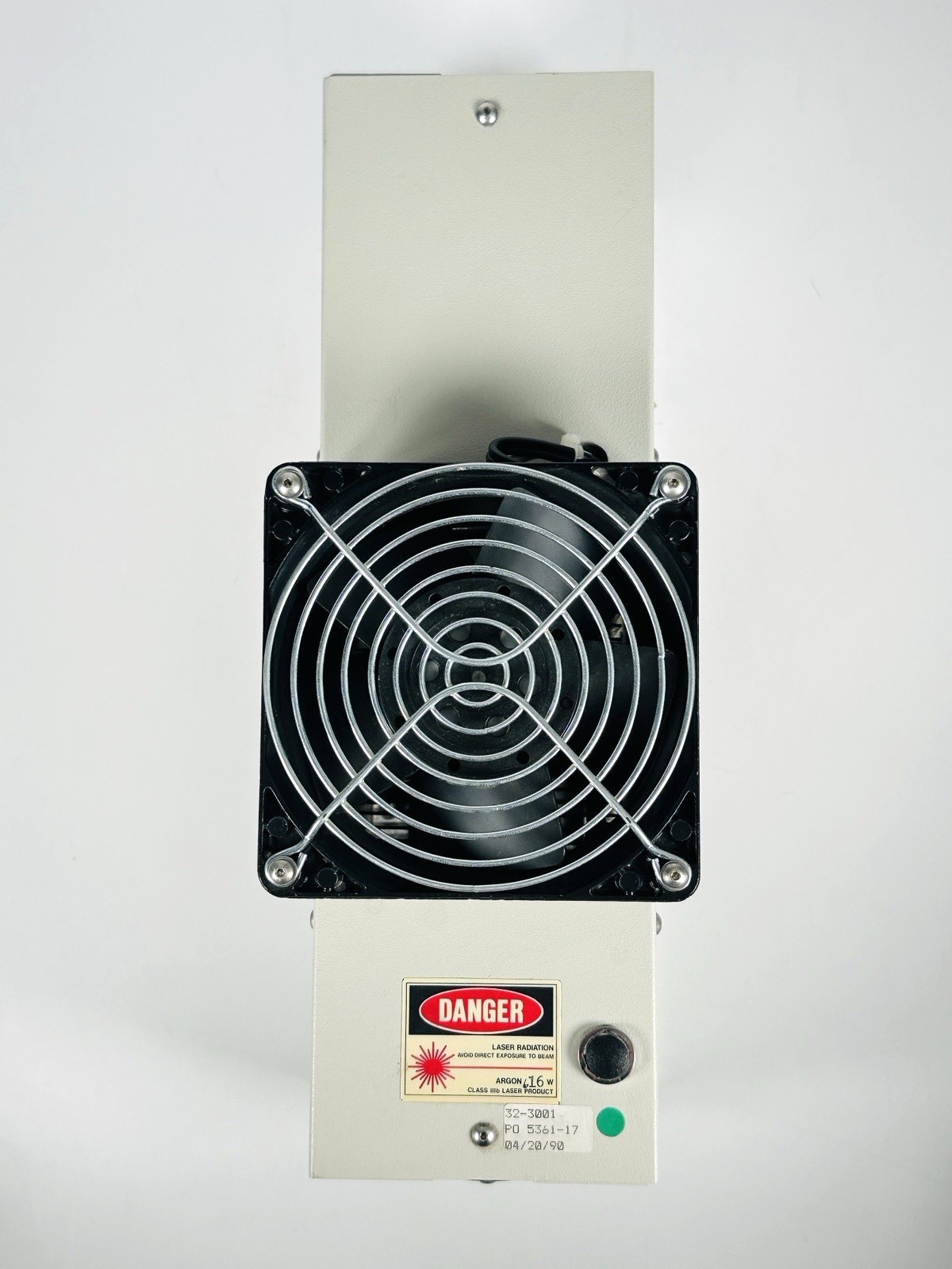 Spectra Physics 161C-01 Argon-Ion Laser Head Read Description