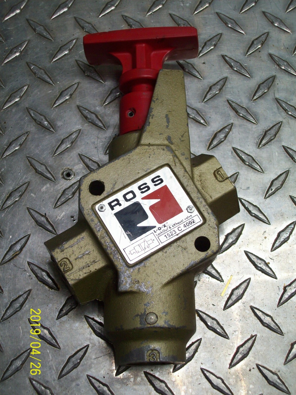 ROSS 1523 C 4002 LOCK OUT VALVE 1523C4002 *FREE SHIPPING*