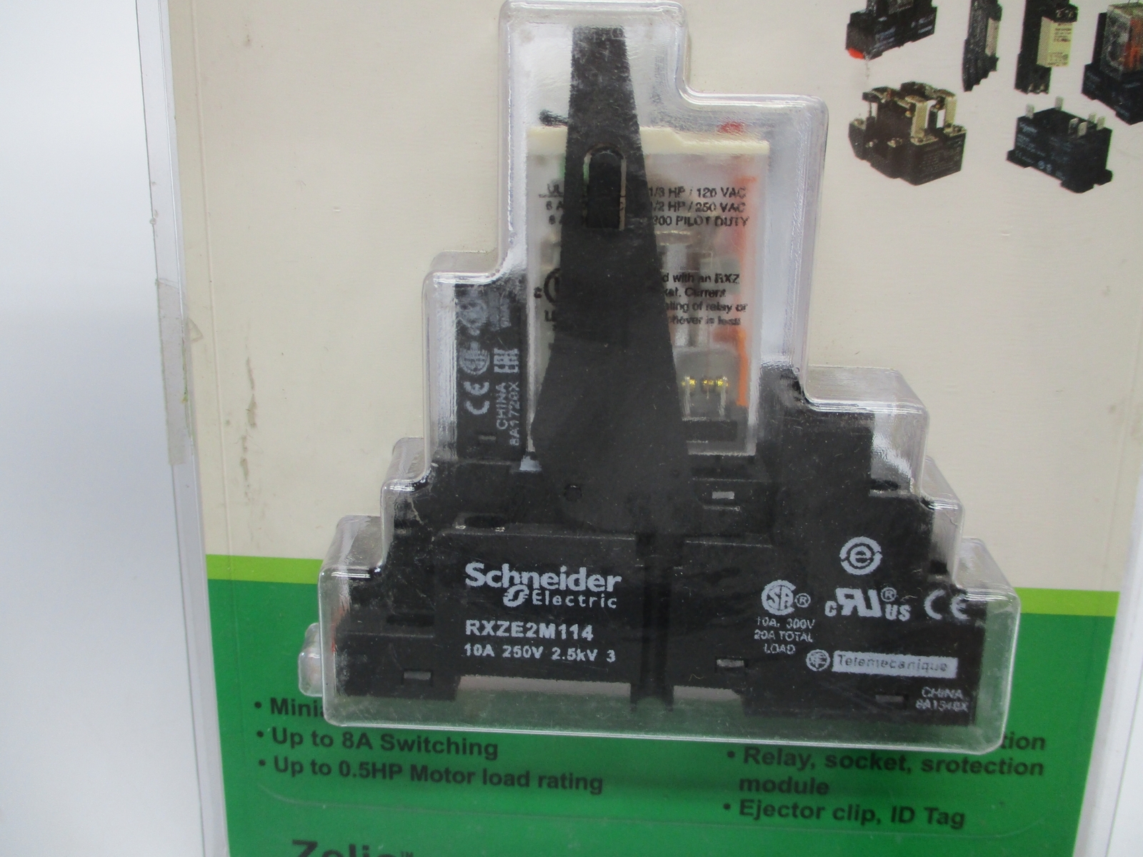 SCHNEIDER ELECTRIC RXM4SOC120A RELAY NSMP