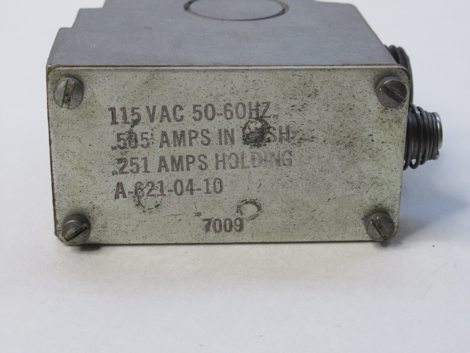 (NEW) MILLER FLUID POWER A-621-04-10 , A6210410 115Vac 50/60Hz Solenoid Valve