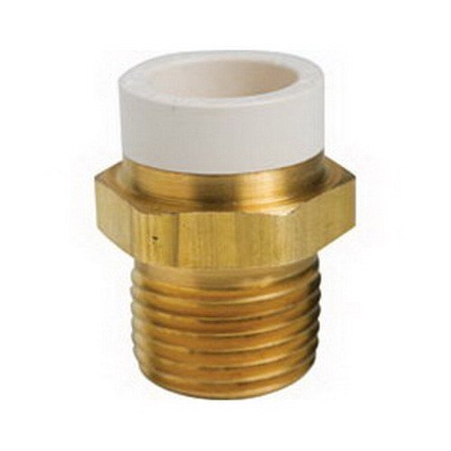 Sioux Chief 646-CG2 Adapter 1/2 MIP X 1/2 CPVC SOC NO LEAD