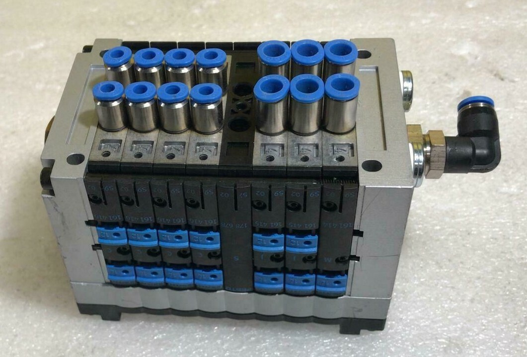 ✅ FESTO CPV-10-VI 18200 1902 W/ CPV10-GE-MP-8 18255 S907