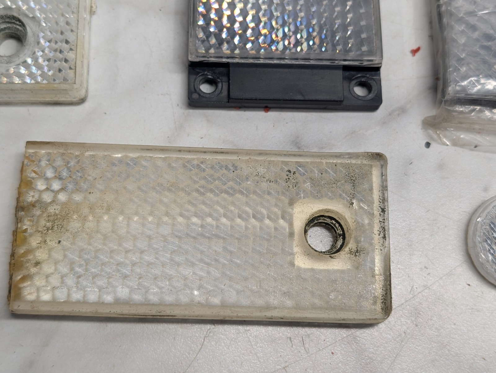 Lot Industrial Photoelectric Sensor Reflectors Retroreflective Targets Assorted