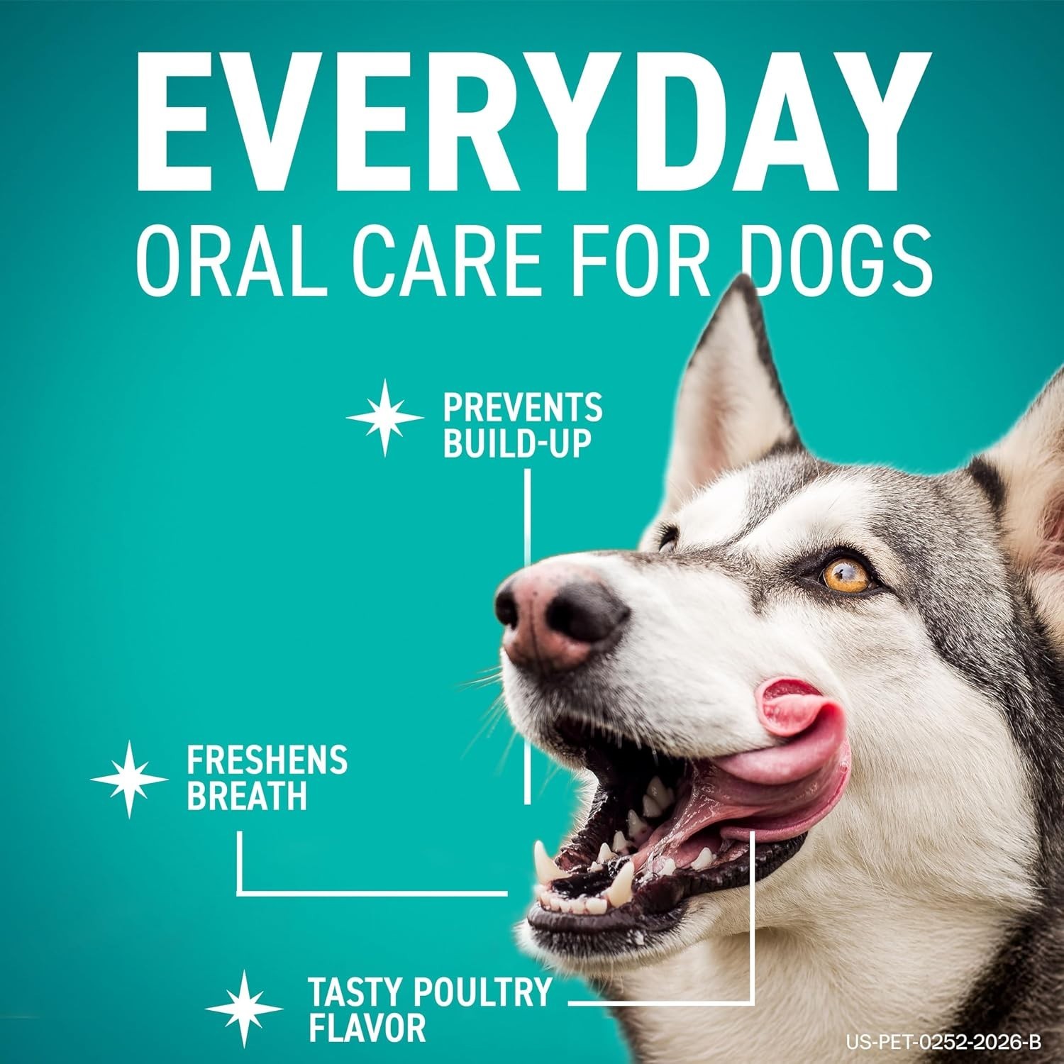 (2 Pack) OraVet Hygiene Dental Chews for Small Dogs, 10-24 lbs., 30 count