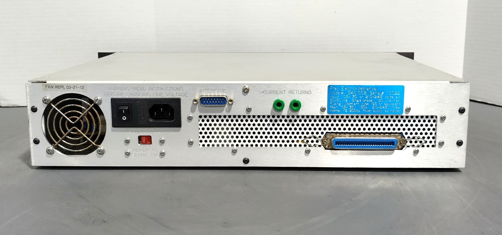 Frey Electro-Mechanical IS40100B 40-Channel Current Source Industrial Component