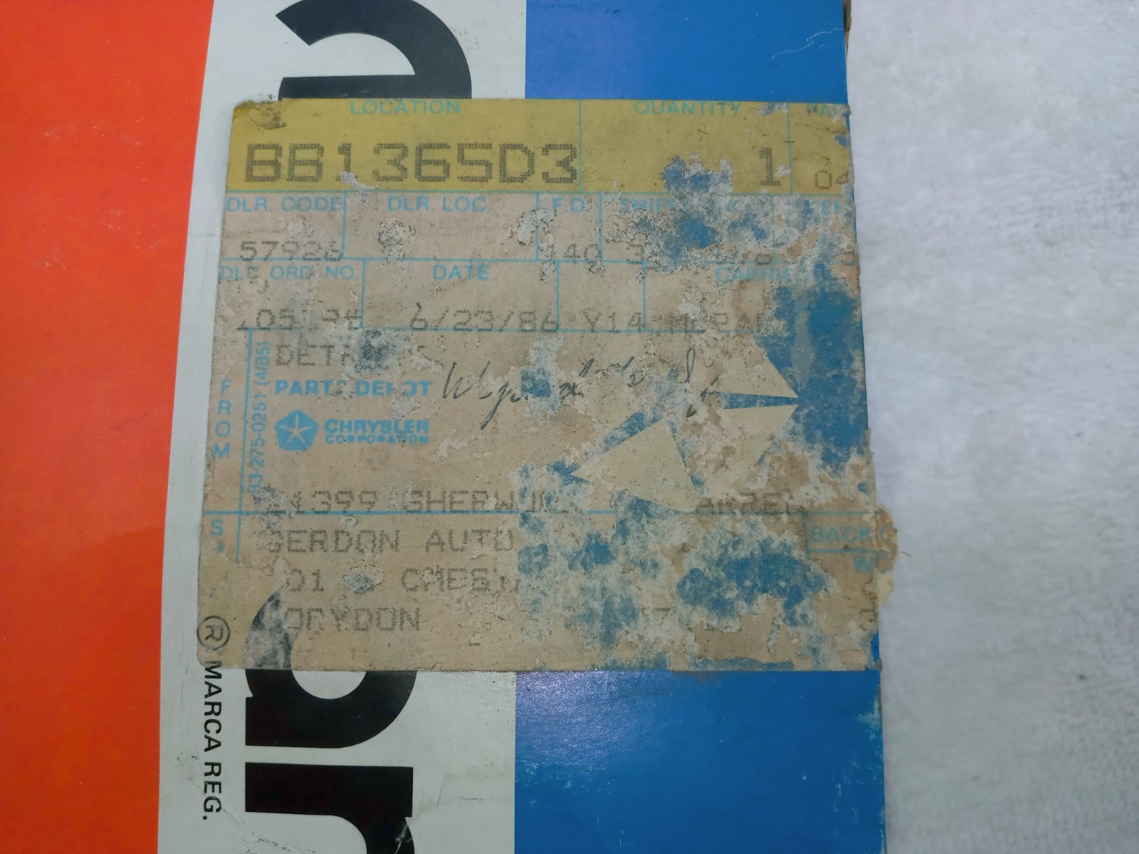 NOS Mopar Dodge Truck GROTE 457 (1973) Side Marker Trailer Light Clearence Light